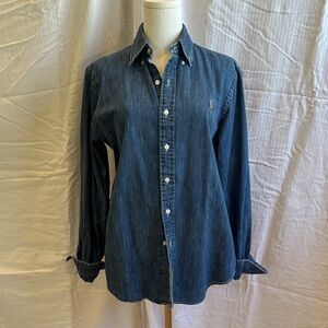 Polo by Ralph Lauren Dark Blue Denim Shirt